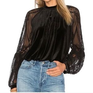 Free People Velvet Sweater